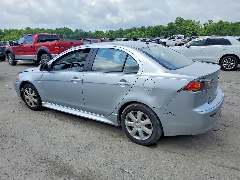 2012 Mitsubishi Lancer VIN JA32U2FU8CU030331 COPART salvage auction — FRONT END, Salvage Title, sold $500 on 2026-07-16 (photo 2)