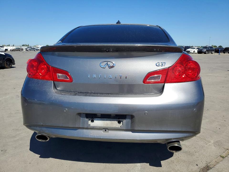 2012 Infiniti VIN JN1CV6APXCM934826 COPART salvage auction — FRONT END, Ca - Salvage Certificate, sold $1,600 on 2026-08-17 (photo 6)