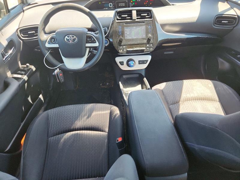 2018 Toyota Prius VIN JTDKBRFUXJ3599619 COPART salvage auction — FRONT END, WA - BILL OF SALE, sold $3,400 on 2026-07-17 (photo 8)