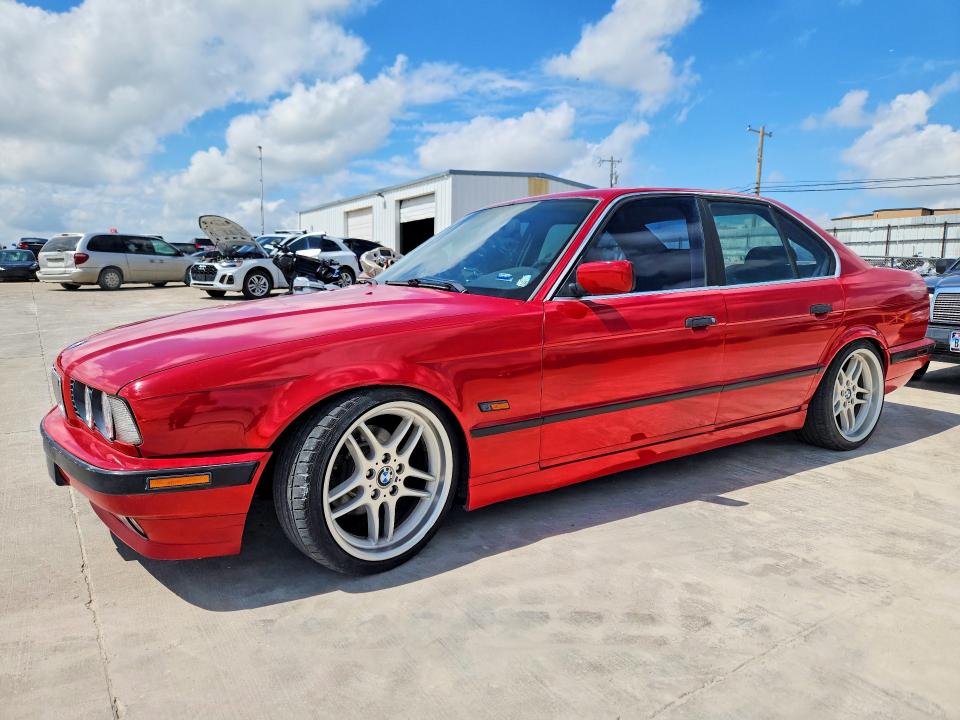 1995 BMW 5 series VIN WBAHE6320SGF33383 COPART salvage auction — NORMAL WEAR, TX - CERTIFICATE OF TITLE (P), sold $6,600 on 2026-07-23 (photo 1)