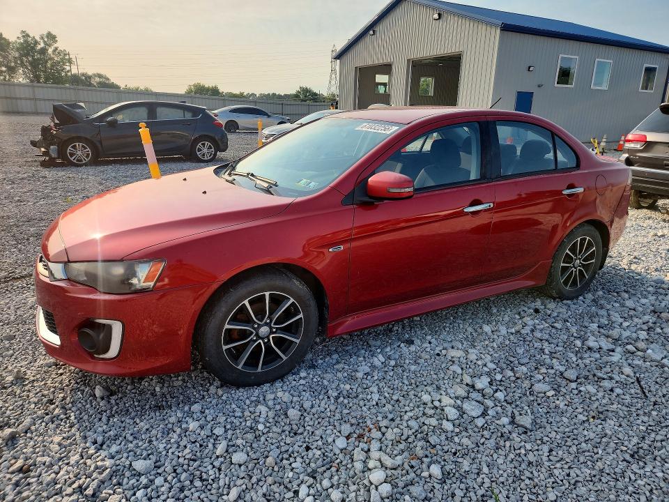 2017 Mitsubishi Lancer VIN JA32V2FW3HU010249 COPART salvage auction — MINOR DENT/SCRATCHES, Pa - Cert Of Title, sold $500 on 2026-07-28 (photo 1)