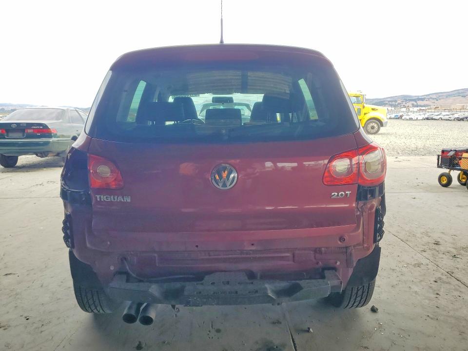 2011 Volkswagen Tiguan VIN WVGAV7AX5BW000436 COPART salvage auction — SIDE, CA - SALVAGE CERTIFICATE, sold $350 on 2026-08-03 (photo 6)