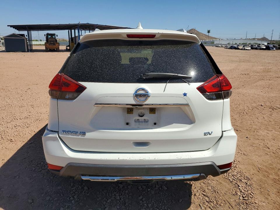 2017 Nissan Rogue VIN KNMAT2MT9HP540042 COPART salvage auction — FRONT END, Az - Cert Of Title - Salvage, sold $1,700 on 2026-07-16 (photo 6)