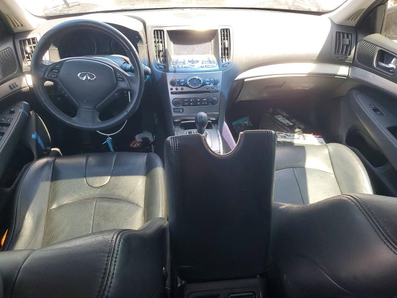 2013 Infiniti G VIN JN1CV6AP3DM306916 COPART salvage auction — VANDALISM, CA - SALVAGE CERTIFICATE, sold $3,100 on 2026-07-15 (photo 8)