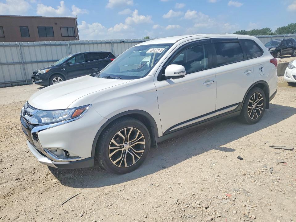 2018 Mitsubishi Outlander VIN JA4AD3A39JZ035307 COPART salvage auction — REAR END, Ks - Certificate Of Title (P), sold $2,900 on 2026-07-23 (photo 1)