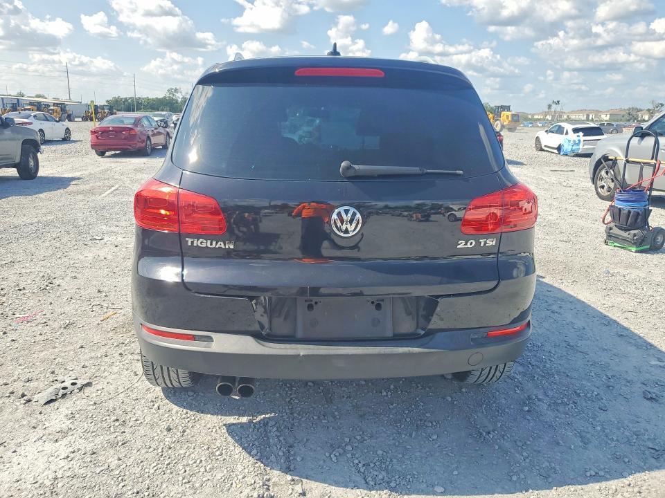 2015 Volkswagen Tiguan VIN WVGAV7AX6FW509764 COPART salvage auction — FRONT END, FL - CERT OF TITLE SLVG REBUILDABLE, sold $1,300 on 2026-08-07 (photo 6)