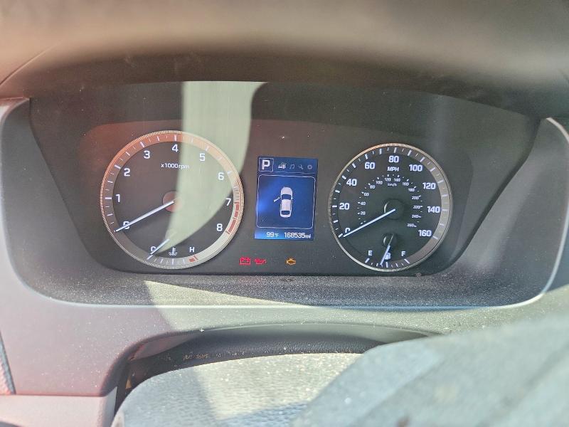 2015 Hyundai Sonata VIN 5NPE24AF6FH157490 COPART salvage auction — FRONT END, Fl - Certificate Of Title, sold $1,275 on 2026-07-28 (photo 9)