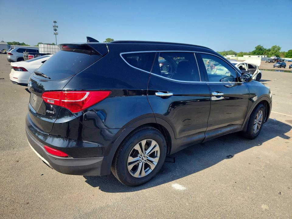 2014 Hyundai Santa fe VIN 5XYZU3LB0EG137337 COPART salvage auction — FRONT END, Ny - Mv-907A Salvage Certificate, sold $3,000 on 2026-07-20 (photo 3)