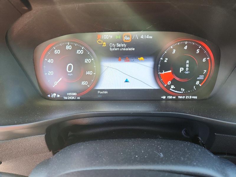 2020 Volvo Xc40 VIN YV4162UK3L2298866 COPART salvage auction — WATER/FLOOD, Il - Salvage Cert-Flood, sold $6,000 on 2026-08-18 (photo 9)