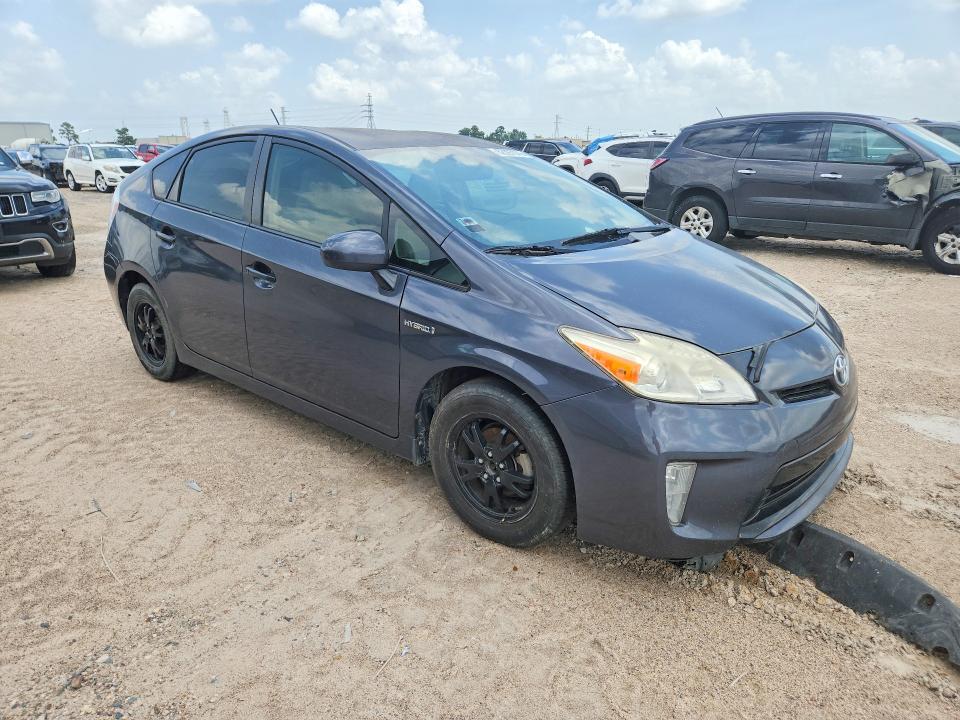 2012 Toyota Prius VIN JTDKN3DU6C1547507 COPART salvage auction — FRONT END, Tx - Cert Of Title-Rebuilt Salvage, sold $225 on 2026-07-28 (photo 4)