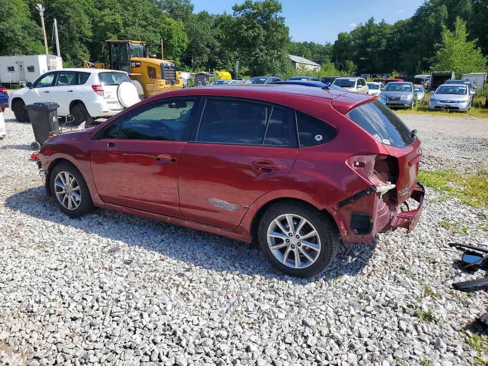 2013 Subaru Impreza VIN JF1GPAC60D2889933 COPART salvage auction — FRONT END, Ma - Cert Of Title-Reconstrctd Coll, sold $125 on 2026-07-30 (photo 2)