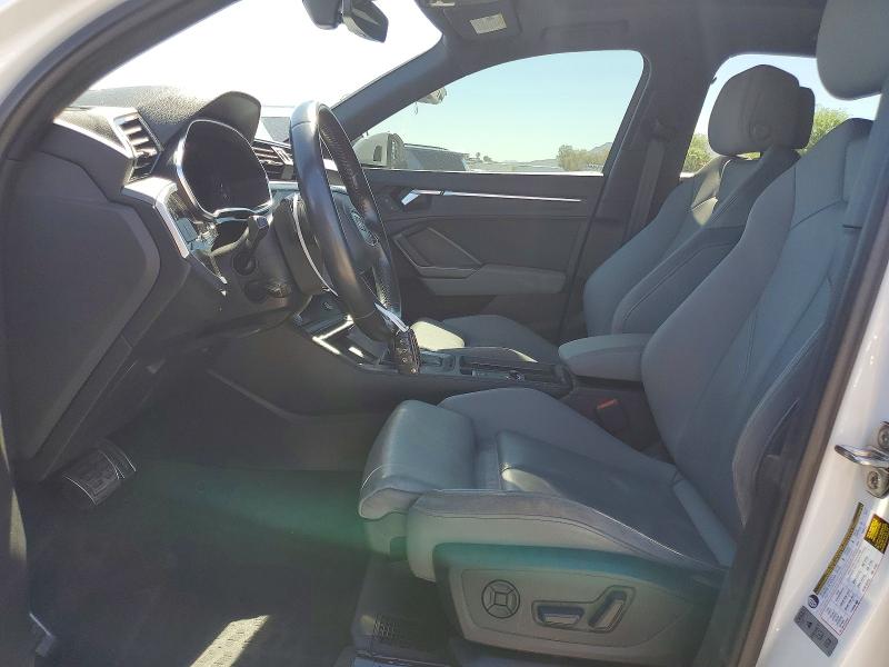 2019 Audi Q3 VIN WA1EECF31K1074836 COPART salvage auction — FRONT END, Ca - Certificate Of Title, sold $7,300 on 2026-07-28 (photo 7)