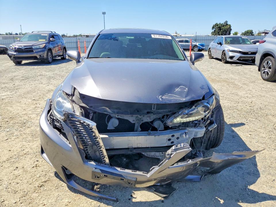 2013 Lexus Is 250 VIN JTHBF5C24D5189633 COPART salvage auction — FRONT END, CA - SALVAGE CERTIFICATE, sold $25 on 2026-07-30 (photo 5)
