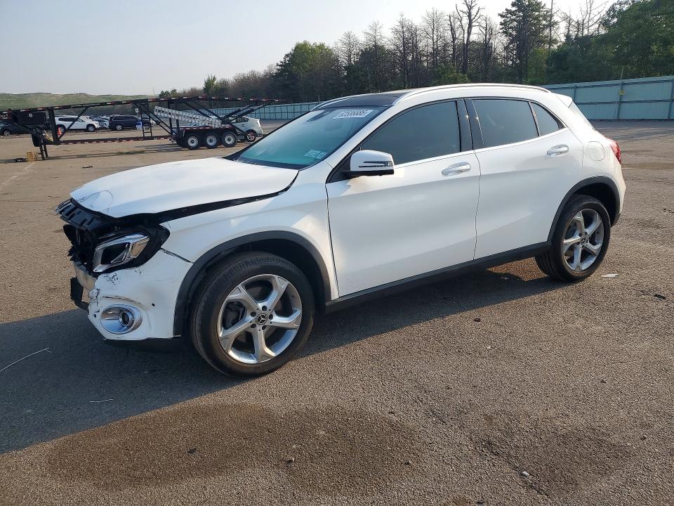 2019 Mercedes-benz Gla-klasse VIN WDCTG4GB9KJ587412 COPART salvage auction — FRONT END, Ny - Mv-907A Salvage Certificate, sold $4,800 on 2026-08-03 (photo 1)