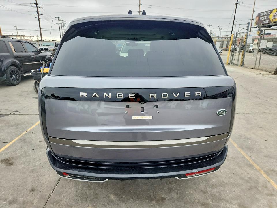 2023 Land rover RANGE ROVER VIN SALKP9FU8PA051925 COPART salvage auction — FRONT END, KS - CLEAN TITLE W/SALVAGE HISTORY, sold $59,500 on 2026-07-29 (photo 6)