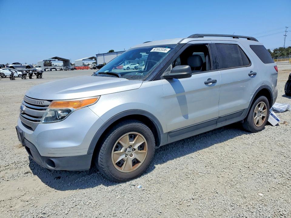 2014 Ford Explorer VIN 1FM5K7B87EGB82348 COPART salvage auction — MINOR DENT/SCRATCHES, Ca - Dis/Dlr/Exp Only Clean Title, sold $1,050 on 2026-07-31 (photo 1)