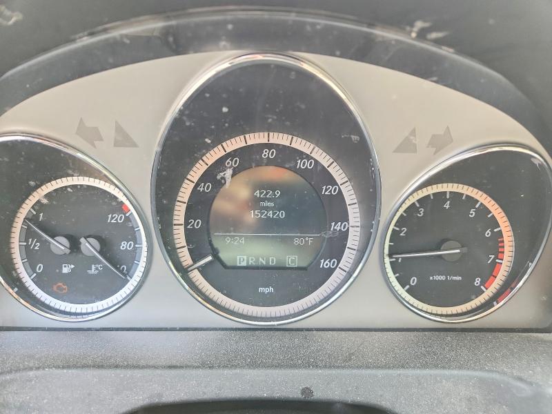 2009 Mercedes-benz C class VIN WDDGF54X19R079548 COPART salvage auction — REAR END, MA - CERT OF TITLE-RECONSTRCTD COLL, sold $125 on 2026-07-30 (photo 9)
