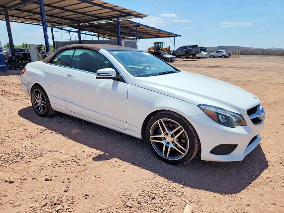 2014 Mercedes-benz E-klasse VIN WDDKK5KF4EF265029 COPART salvage auction — FRONT END, Az - Cert Of Title - Salvage, sold $2,300 on 2026-08-06 (photo 4)