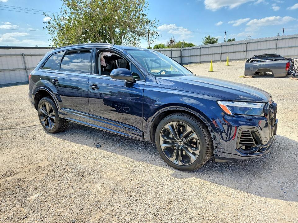 2025 Audi Q7 VIN WA1LVBF75SD014254 COPART salvage auction — FRONT END, Tx - Salvage Vehicle Title, sold $7,000 on 2026-09-10 (photo 4)