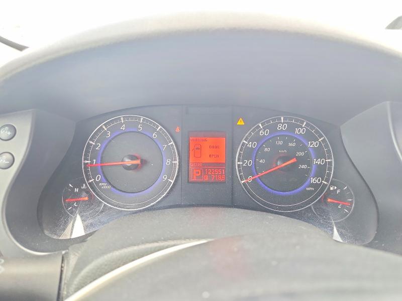 2010 Infiniti Ex35 VIN JN1AJ0HP4AM703651 COPART salvage auction — FRONT END, TN - SALVAGE CERTIFICATE (P), sold $725 on 2026-07-13 (photo 9)