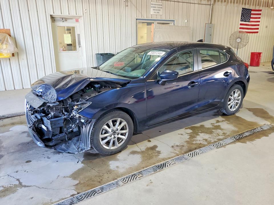 2015 Mazda 3 VIN JM1BM1M78F1271143 COPART salvage auction — FRONT END, Pa - Certificate Of Salvage, sold $1,400 on 2026-07-20 (photo 1)