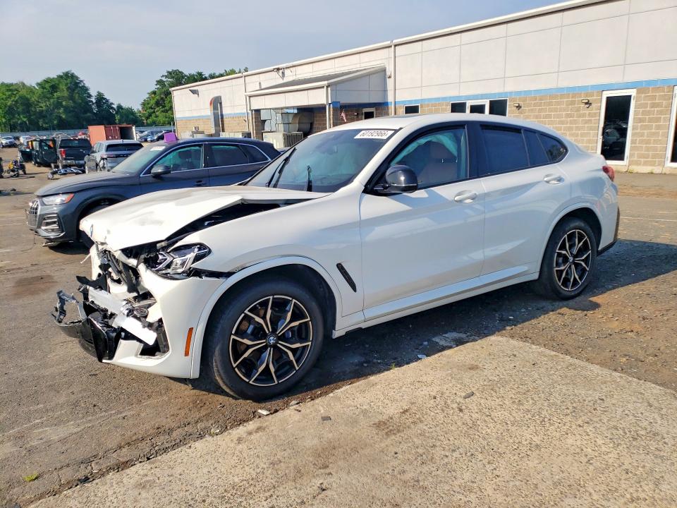 2022 BMW X4 VIN 5UX43DT00N9M41852 — COPART salvage auction photo