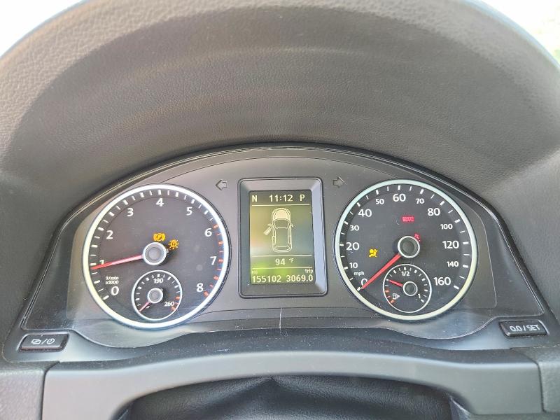 2013 Volkswagen Tiguan VIN WVGBV3AX8DW074661 COPART salvage auction — VANDALISM, Ma - Cert Of Title-Reconstrctd Coll, sold $600 on 2026-07-27 (photo 9)