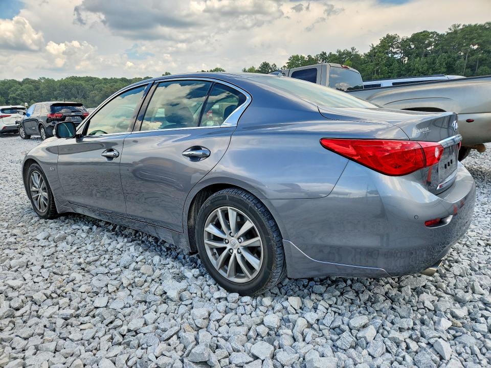 2017 Infiniti Q50 VIN JN1EV7AP6HM740171 COPART salvage auction — FRONT END, AZ - CERT OF TITLE - SALVAGE, sold $2,900 on 2026-07-23 (photo 2)