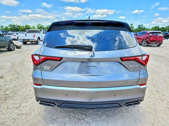 2024 Acura Mdx VIN 5J8YE1H46RL006044 COPART salvage auction — FRONT END, NY - MV-907A SALVAGE CERTIFICATE, sold $14,400 on 2026-07-28 (photo 6)