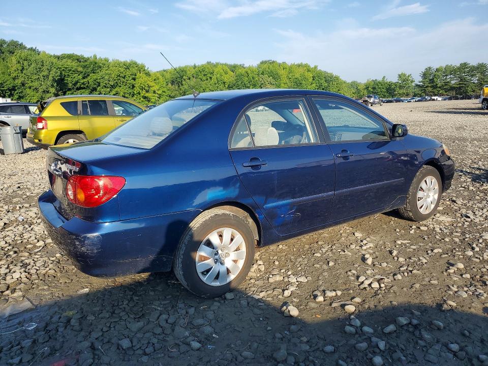 2003 Toyota Corolla VIN JTDBR32EX30044861 COPART salvage auction — SIDE, Nj - Cert Of Title-Salvage, sold $925 on 2026-07-29 (photo 3)