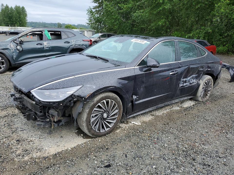 2023 Hyundai Sonata VIN KMHL54JJ2PA080267 COPART salvage auction — FRONT END, Wa - Bill Of Sale, sold $8,100 on 2026-07-27 (photo 1)