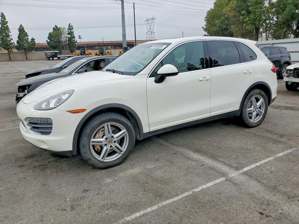 2012 Porsche Cayenne VIN WP1AB2A23CLA44277 COPART salvage auction — MECHANICAL, CA - DIS/DLR/EXP ONLY CLEAN TITLE, sold $1,550 on 2026-07-30 (photo 1)