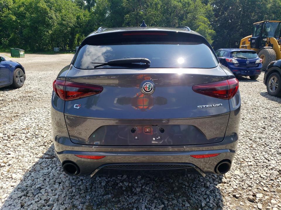 2022 Alfa romeo Stelvio VIN ZASPAKBNXN7D44389 COPART salvage auction — FRONT END, MA - CERT OF TITLE-SALVAGE (P), sold $9,300 on 2026-07-30 (photo 6)