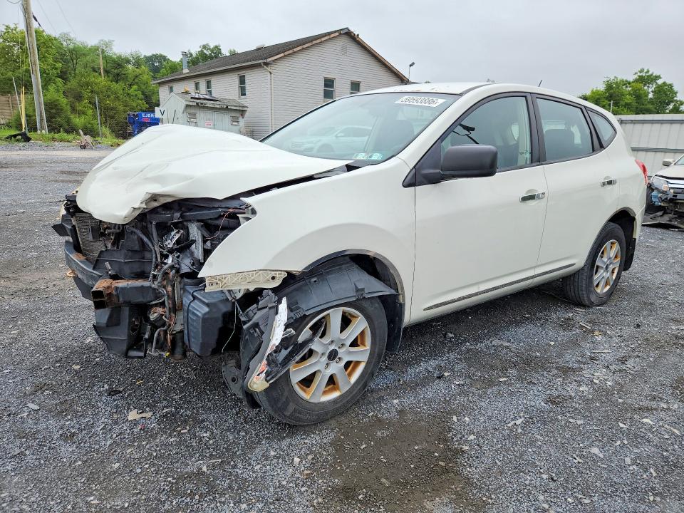 2009 Nissan Rogue sport VIN JN8AS58VX9W178072 COPART salvage auction — FRONT END, PA - CERTIFICATE OF SALVAGE, sold $325 on 2026-07-20 (photo 1)