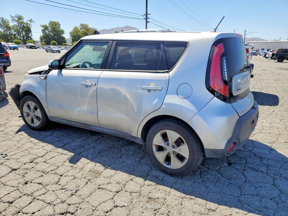 2014 Kia Soul VIN KNDJN2A29E7717965 COPART salvage auction — FRONT END, Ca - Salvage Certificate, sold $875 on 2026-07-16 (photo 2)