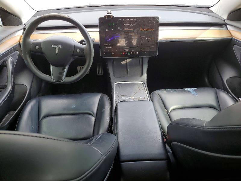 2022 Tesla Model 3 VIN 5YJ3E1ECXNF296385 COPART salvage auction — FRONT END, Az - Cert Of Title - Salvage, sold $7,000 on 2026-07-30 (photo 8)