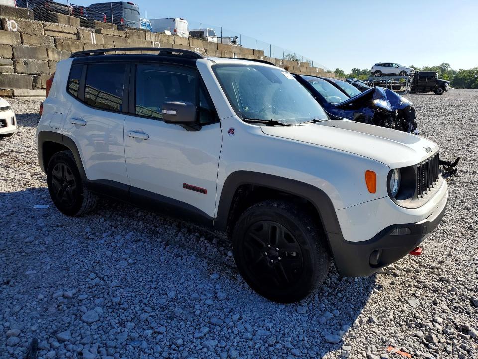 2018 Jeep Renegade VIN ZACCJBCBXJPH93015 COPART salvage auction — WATER/FLOOD, Oh - Cert Of Title-Salvage Flood, sold $7,100 on 2026-08-14 (photo 4)