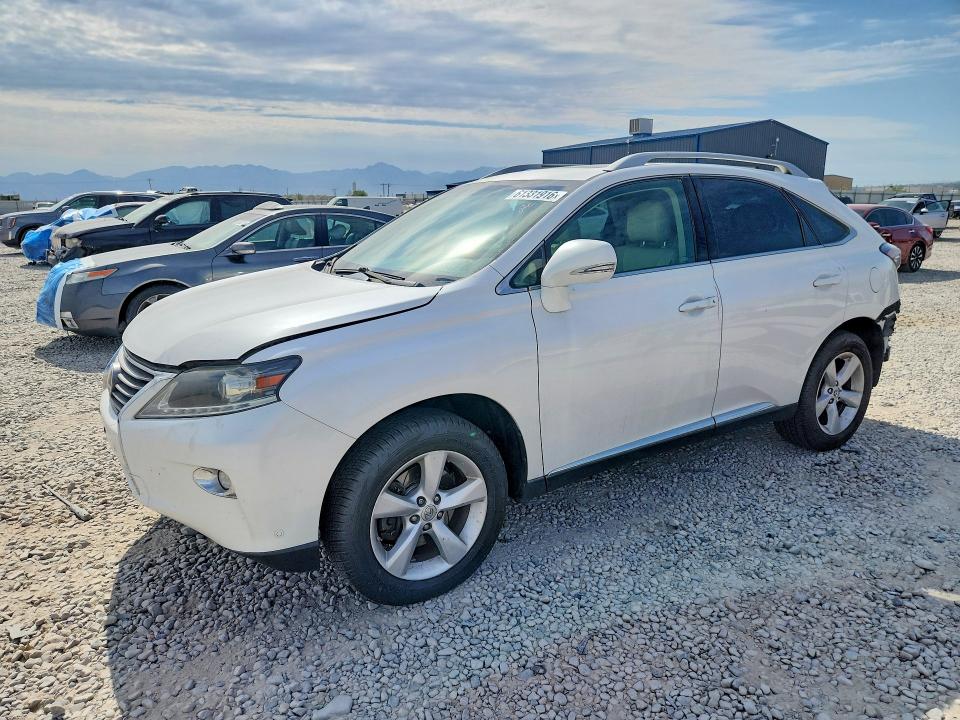 2015 Lexus Rx VIN 2T2BK1BA7FC301888 COPART salvage auction — REAR END, Ut - Salvage Certificate, sold $4,350 on 2026-08-21 (photo 1)