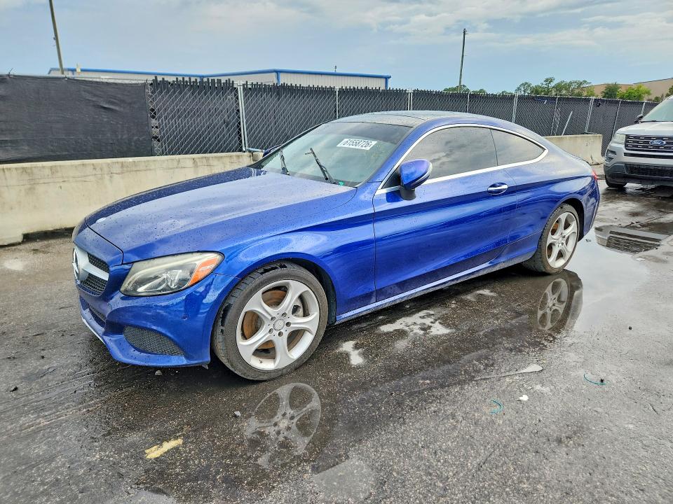 2017 Mercedes-benz VIN WDDWJ4JB9HF326201 COPART salvage auction — MINOR DENT/SCRATCHES, Fl - Certificate Of Title (P), sold $7,700 on 2026-08-03 (photo 1)