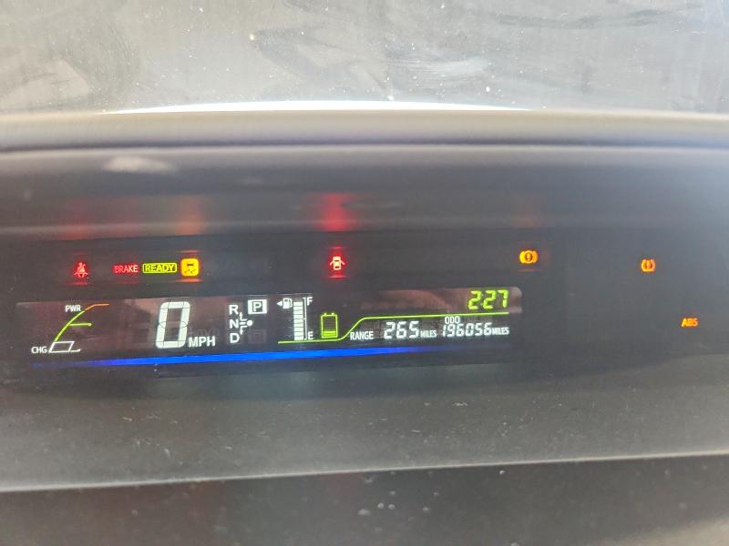 2013 Toyota Prius VIN JTDZN3EU1D3203005 COPART salvage auction — MINOR DENT/SCRATCHES, Oh - Certificate Of Title, sold $2,150 on 2026-07-17 (photo 9)