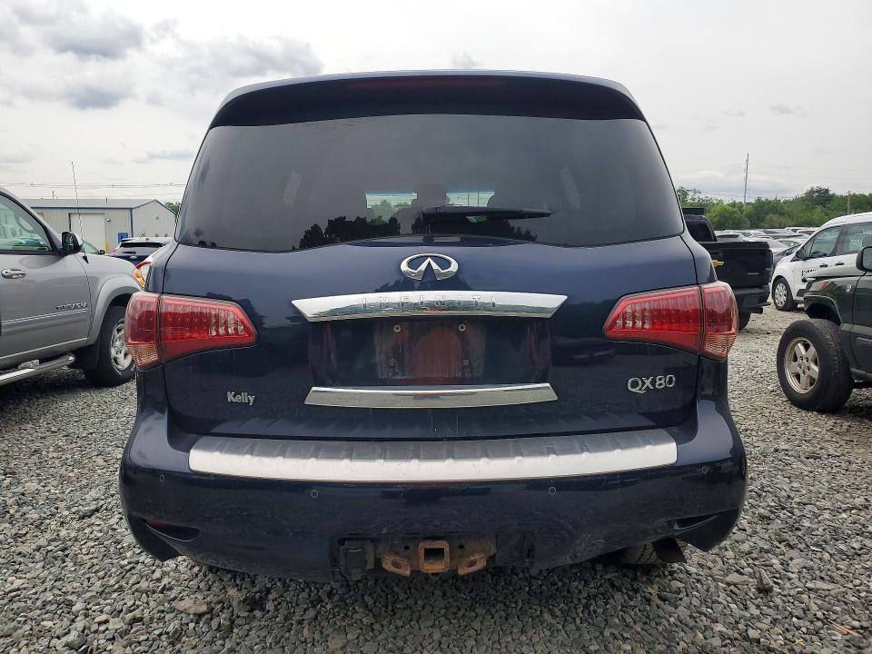 2016 Infiniti Qx80 VIN JN8AZ2NE5G9125595 COPART salvage auction — FRONT END, MA - CERT OF TITLE-RECONSTRCTD COLL, sold $1,650 on 2026-07-23 (photo 6)