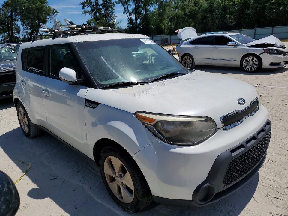 2015 Kia Soul VIN KNDJN2A25F7181971 COPART salvage auction — MECHANICAL, Fl - Certificate Of Title, sold $375 on 2026-07-21 (photo 4)