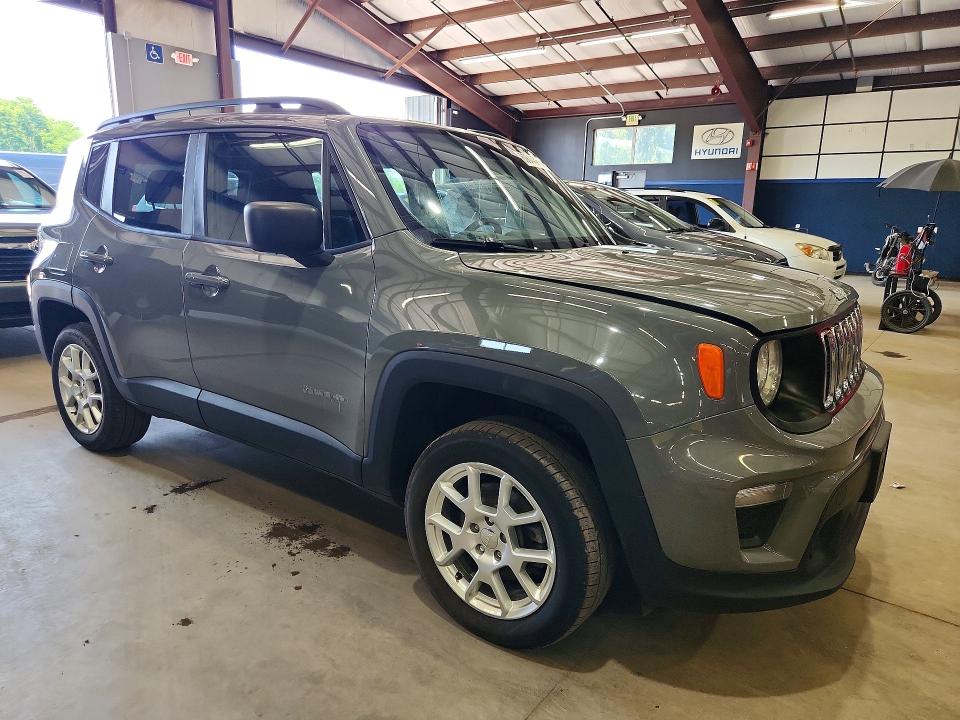 2020 Jeep Renegade VIN ZACNJBAB5LPL57863 COPART salvage auction — MECHANICAL, CT - CERTIFICATE OF TITLE (P), sold $2,900 on 2026-07-09 (photo 4)