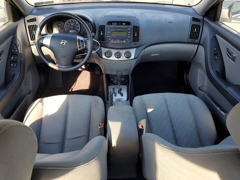 2010 Hyundai Elantra VIN KMHDU4AD7AU952885 COPART salvage auction — FRONT END, Pa - Certificate Of Salvage, sold $400 on 2026-07-24 (photo 8)