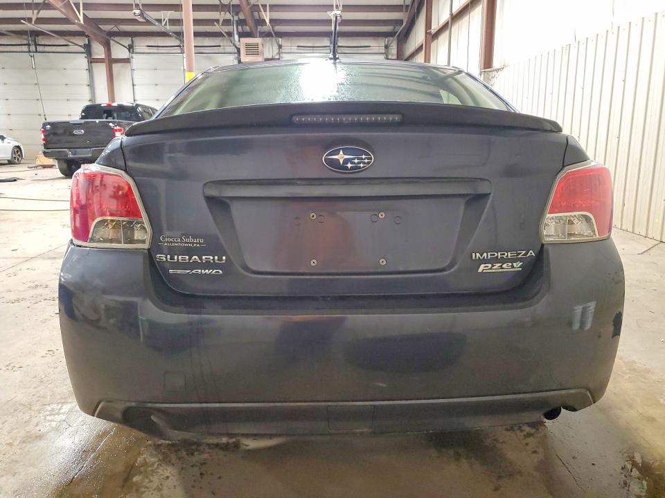 2013 Subaru Impreza VIN JF1GJAC6XDH033117 COPART salvage auction — FRONT END, Pa - Certificate Of Salvage, sold $1,050 on 2026-07-31 (photo 6)
