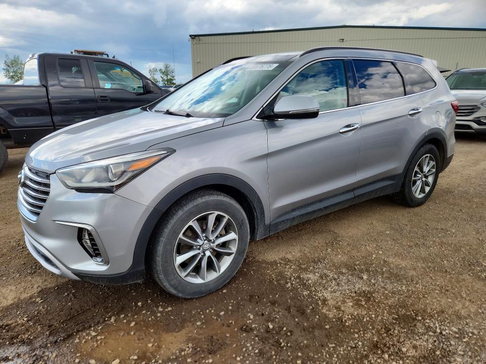 2017 Hyundai Santa fe VIN KM8SNDHF9HU192870 COPART salvage auction — MECHANICAL, AB - BOS - ACTIVE, sold $2,650 on 2026-07-21 (photo 1)