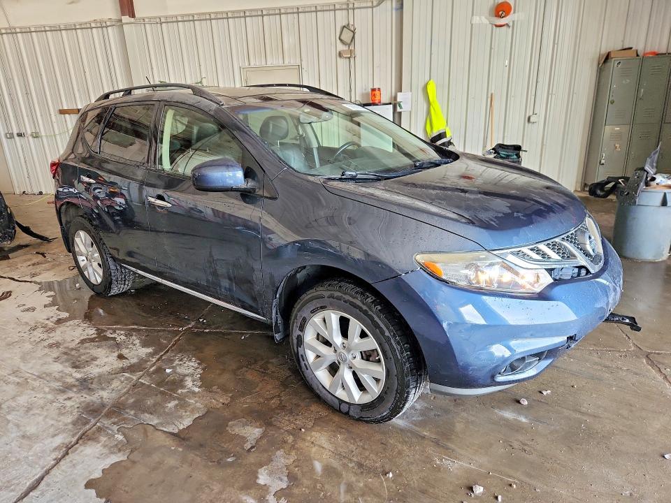 2014 Nissan Murano VIN JN8AZ1MW0EW512283 COPART salvage auction — FRONT END, Wi - Certificate Of Title, sold $1,150 on 2026-07-27 (photo 4)