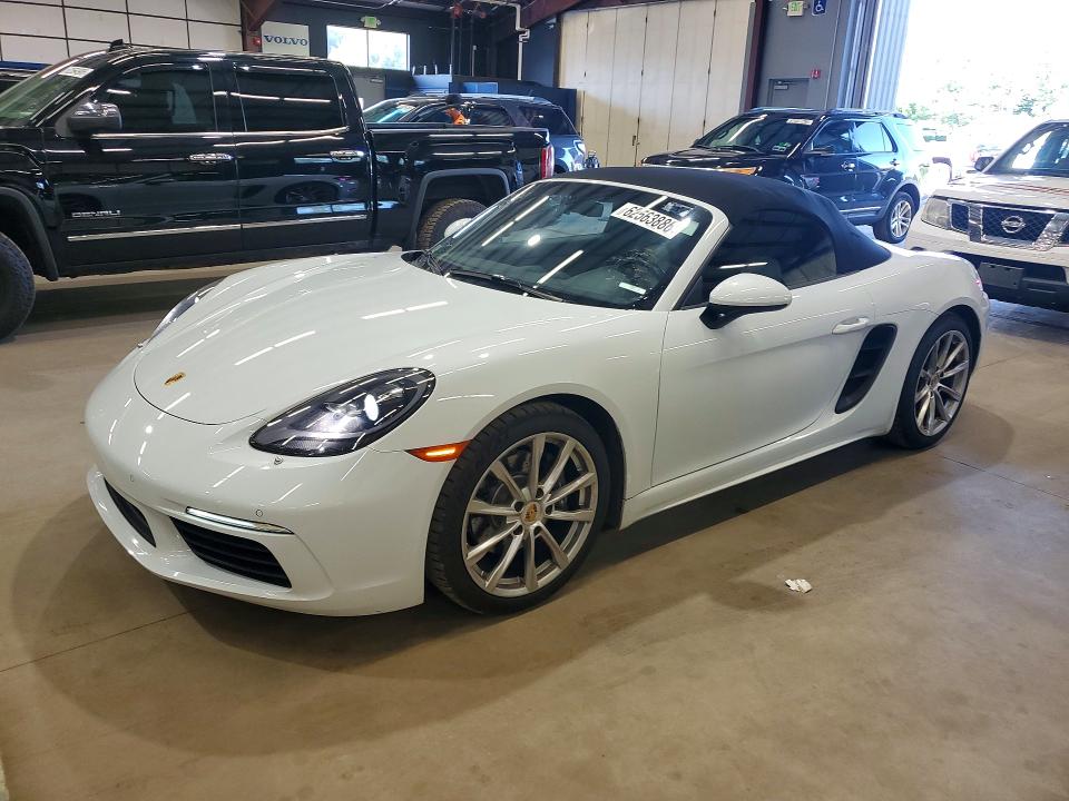 2019 Porsche Boxster VIN WP0CA2A82KS211217 COPART salvage auction — MECHANICAL, GA - CERTIFICATE OF TITLE (P), sold $34,750 on 2026-07-27 (photo 1)