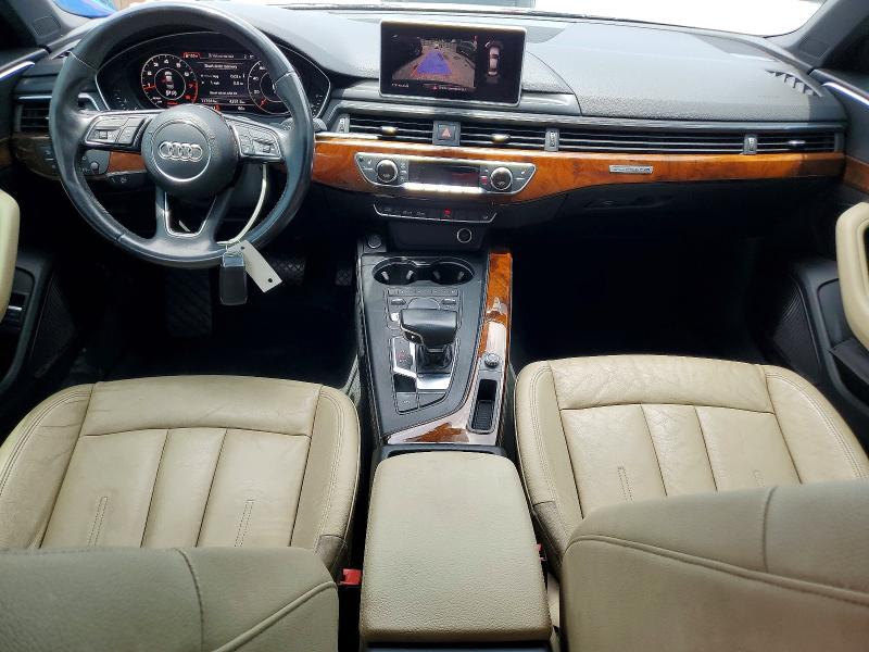 2017 Audi A4 VIN WAUENAF49HN027054 COPART salvage auction — NORMAL WEAR, Fl - Cert Of Title Slvg Rebuildable, sold $5,100 on 2026-07-31 (photo 8)