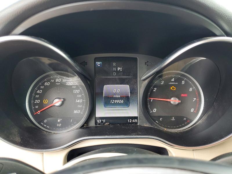 2019 Mercedes-benz Glc VIN WDC0G4JB4KV136327 COPART salvage auction — FRONT END, Tx - Certificate Of Title (P), sold $7,700 on 2026-07-31 (photo 9)